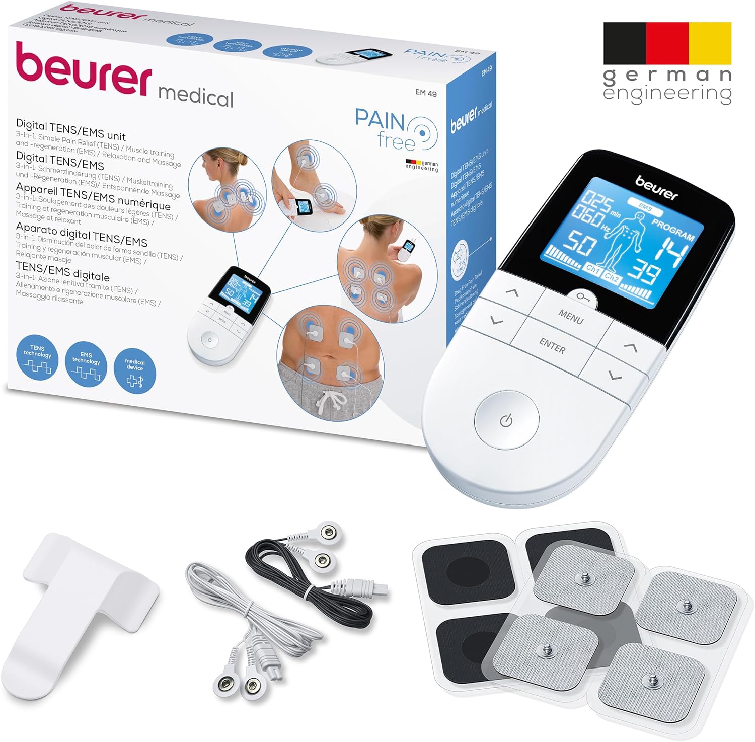APPAREIL D'ELECTROSTIMULATION  3 EN 1