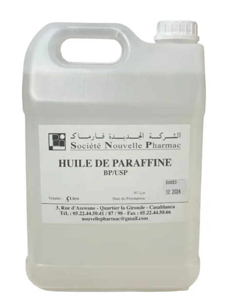 HUILE DE PARAFFINE  5 L
