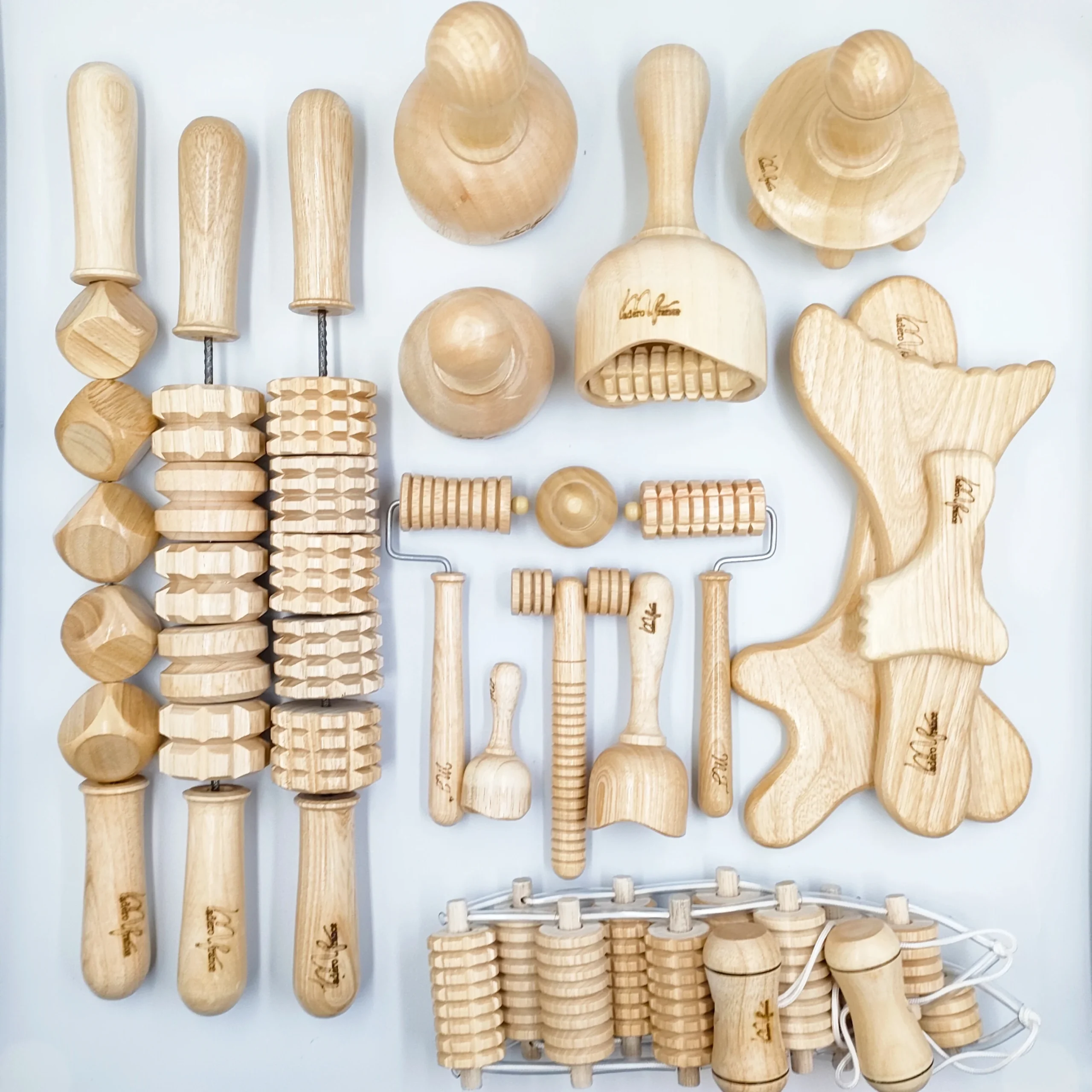 KIT PROFESSIONNEL DE MADEROTHERAPIE EN BOIS